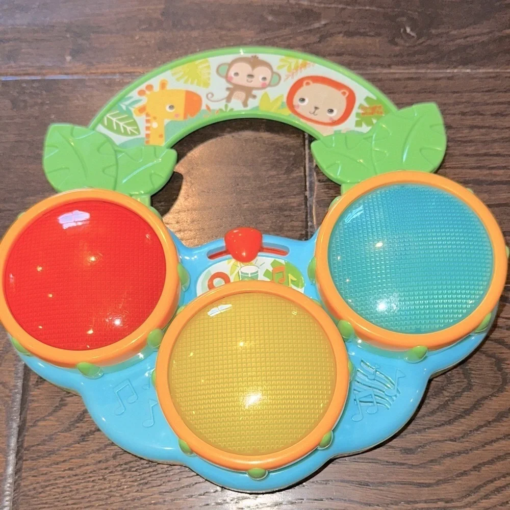 Bright starts musical Colorful safari beats Animal-Themed musical toy